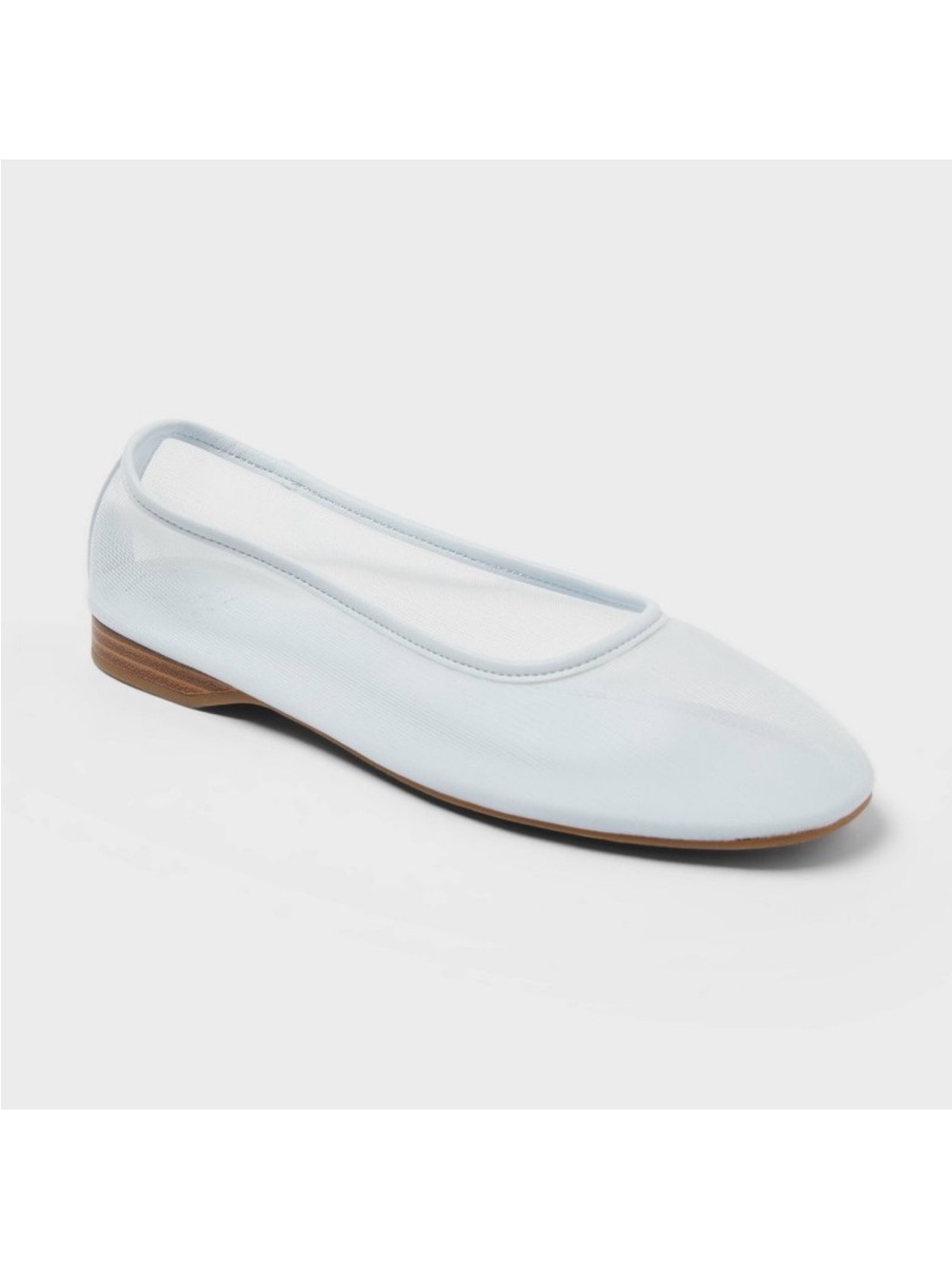 A New Day Mel Light Blue Ballet Flat Memory Foam - Picture 1 of 1